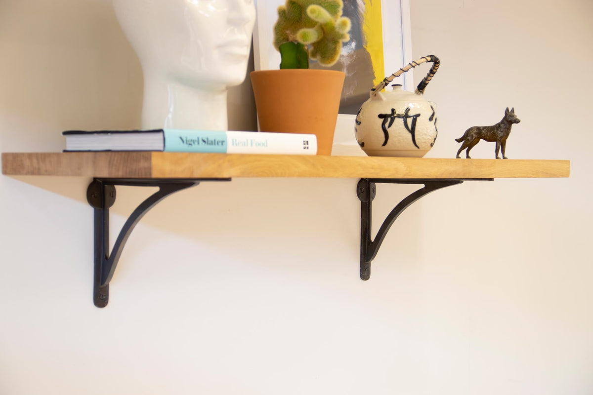 Curved Shelf Bracket by From The Anvil