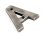 From The Anvil's Antique Pewter Antique Pewter Letter