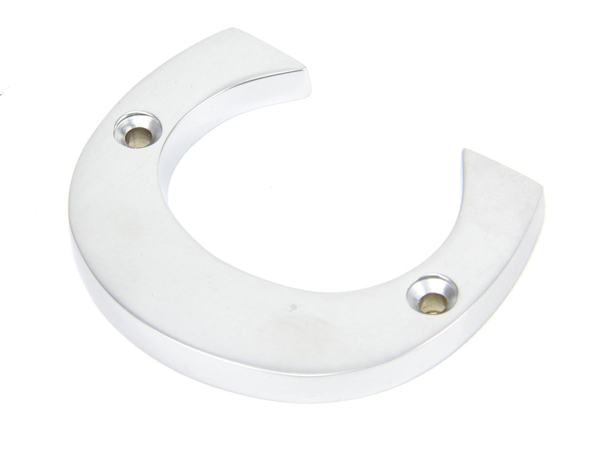 From The Anvil's Satin Chrome Satin Chrome Letter