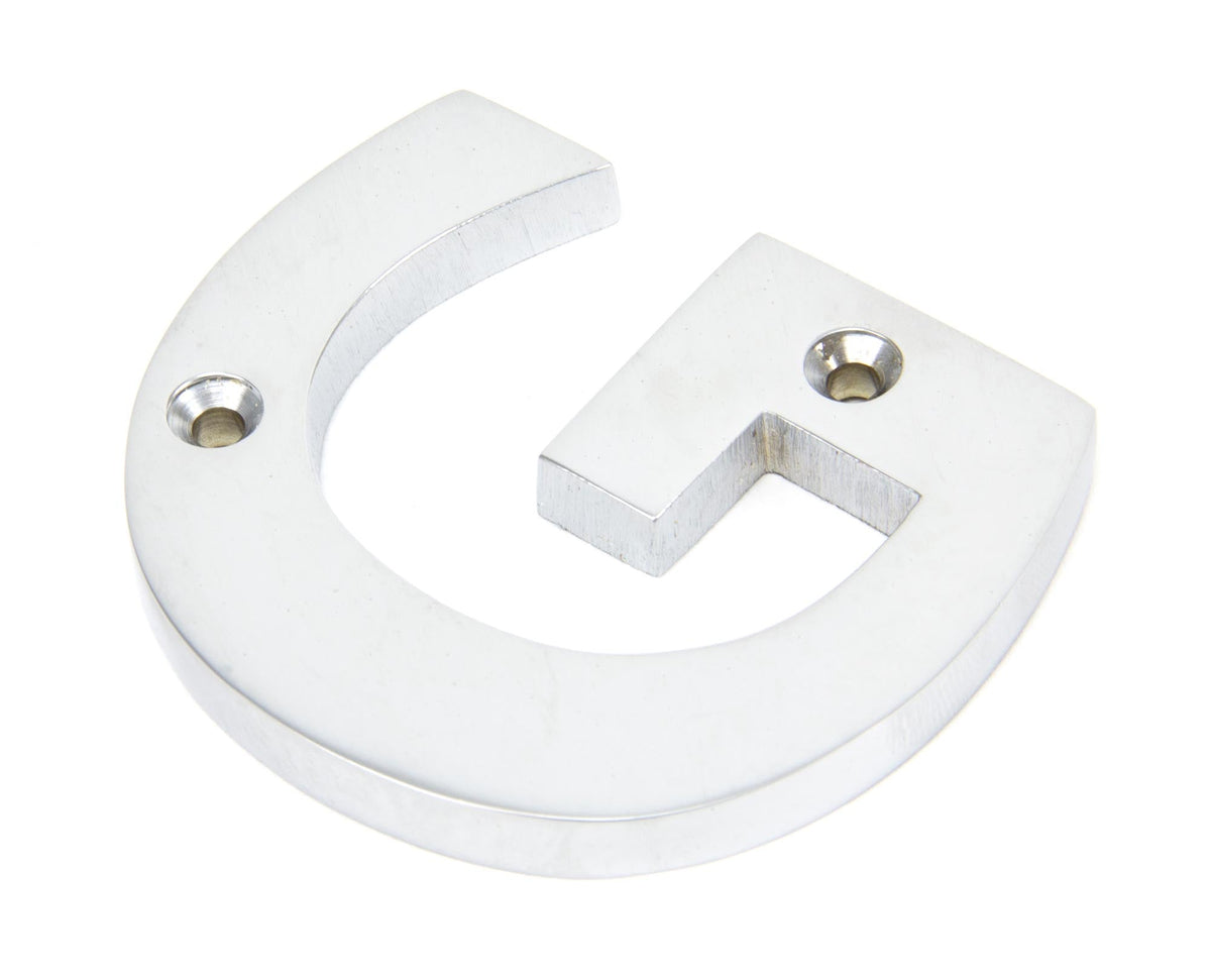 From The Anvil's Satin Chrome Satin Chrome Letter