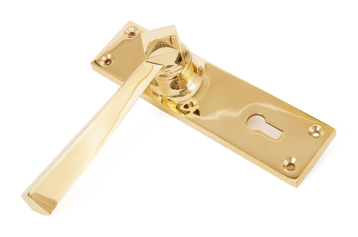 Straight Lever Lock Set by From The Anvil