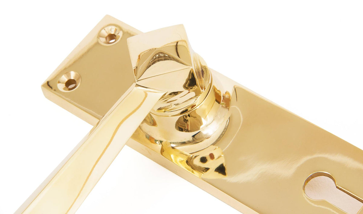 Straight Lever Lock Set by From The Anvil