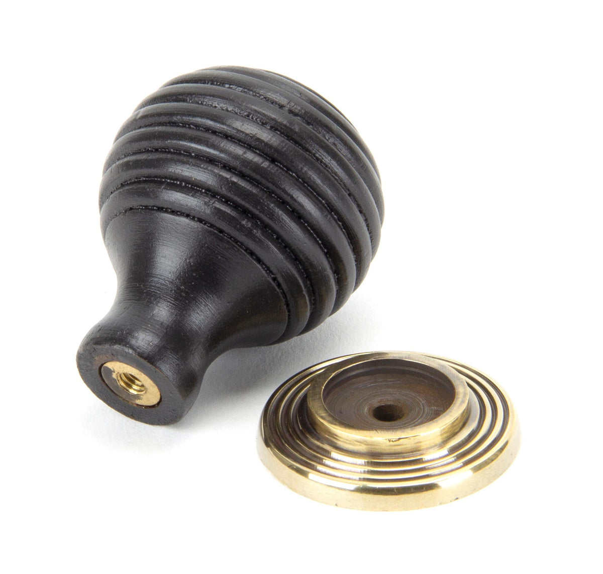 Wooden Beehive Cabinet Knob by From The Anvil