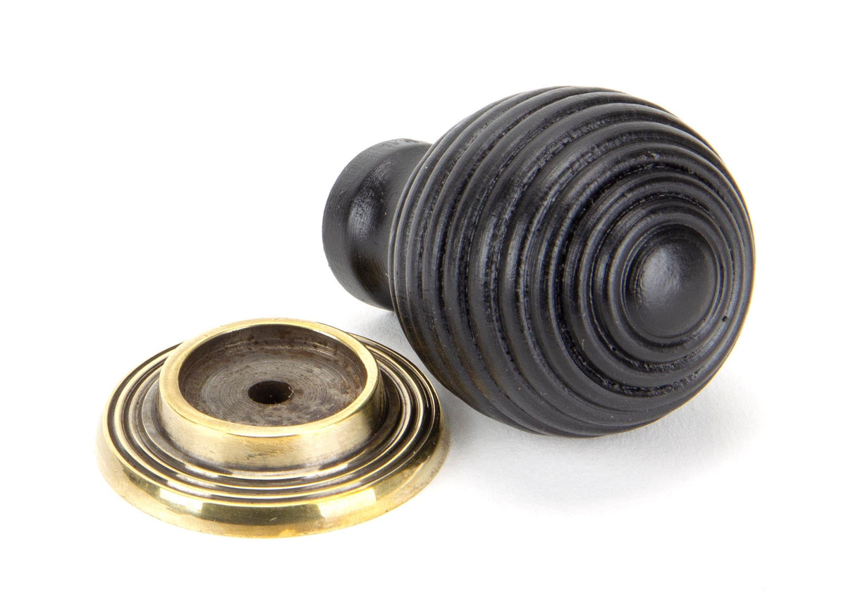 Wooden Beehive Cabinet Knob by From The Anvil