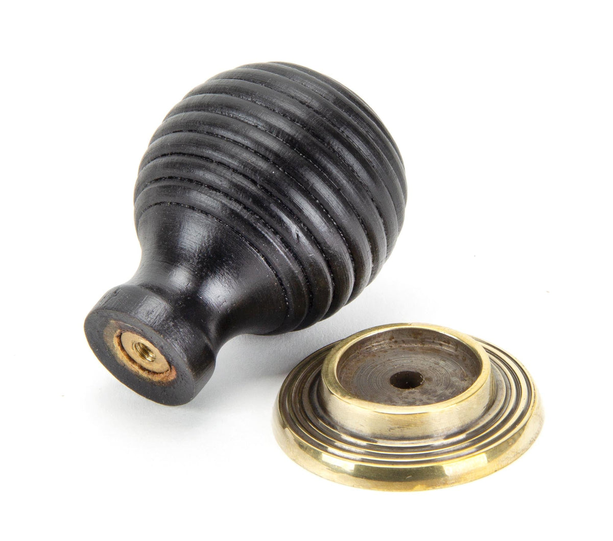 Wooden Beehive Cabinet Knob by From The Anvil