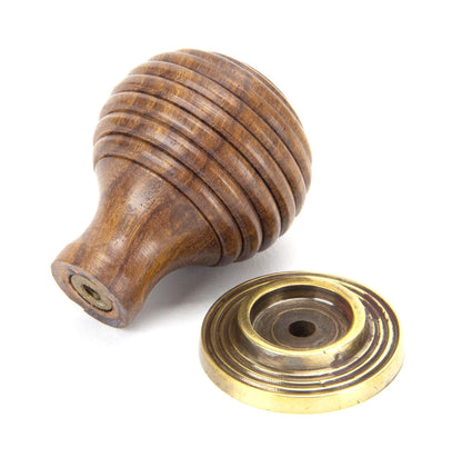 Wooden Beehive Cabinet Knob by From The Anvil