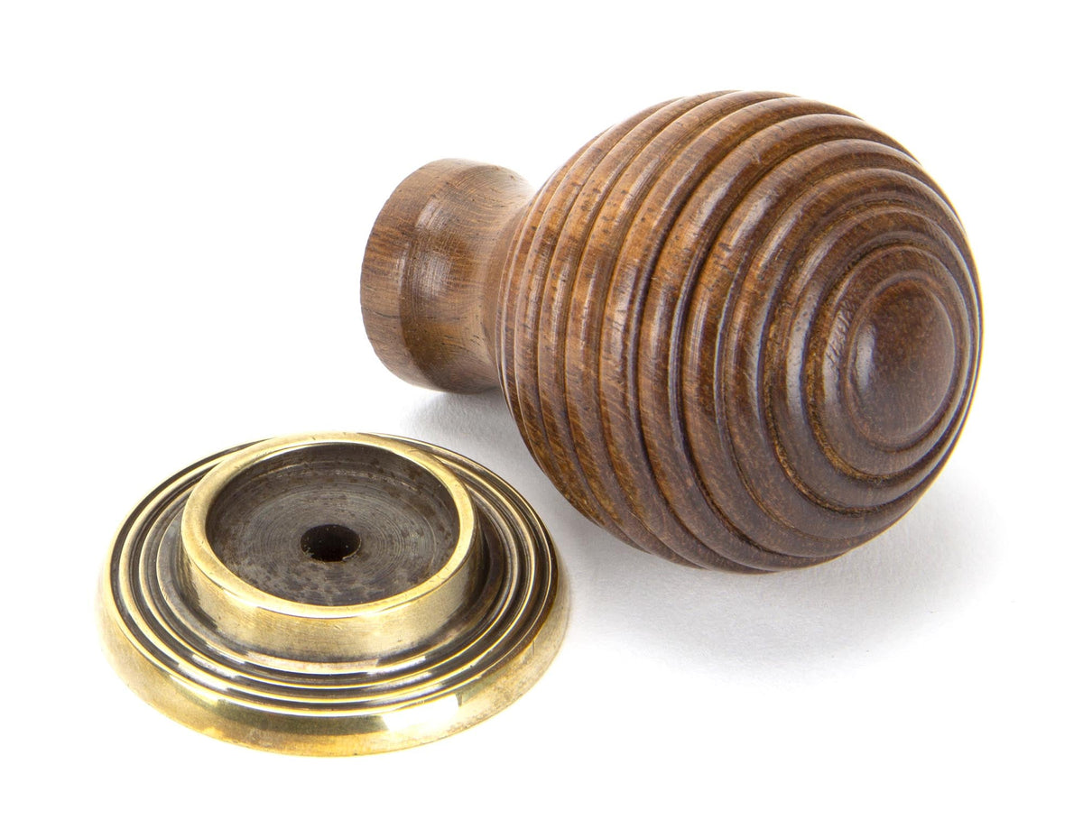 Wooden Beehive Cabinet Knob by From The Anvil