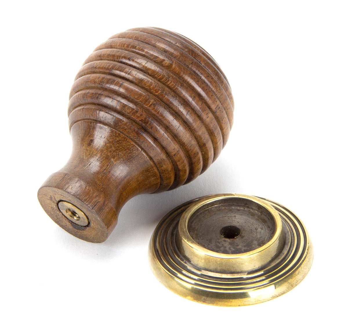Wooden Beehive Cabinet Knob by From The Anvil