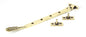 From The Anvil's Aged Brass Reeded Stay