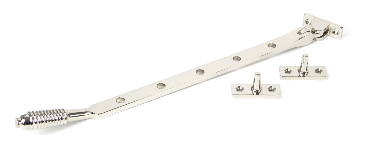 From The Anvil's Polished Nickel Reeded Stay