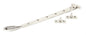 From The Anvil's Polished Nickel Reeded Stay