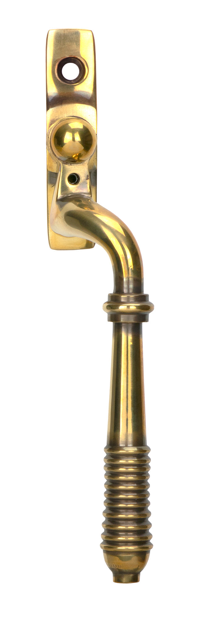 From The Anvil's Aged Brass Reeded Espag