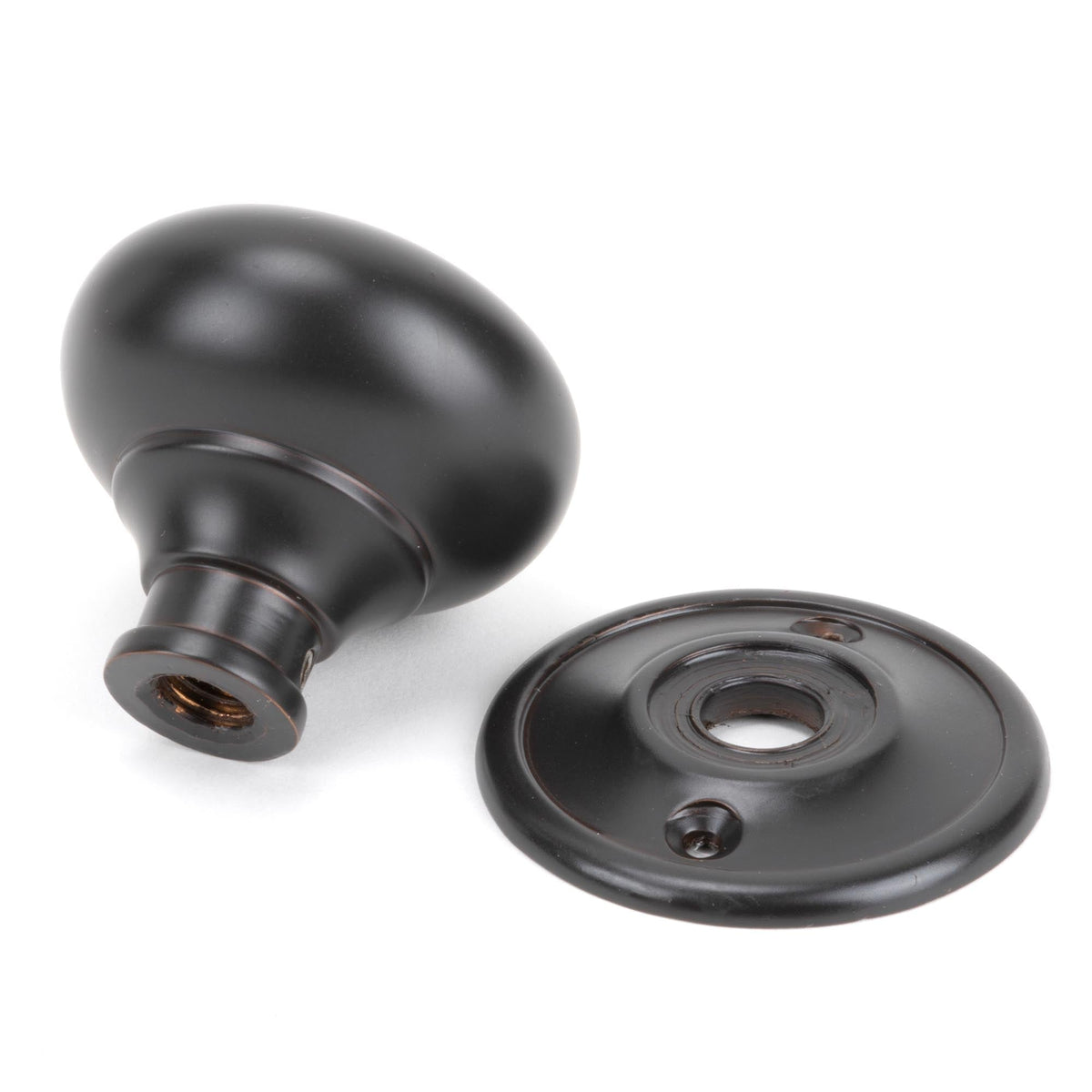 Mushroom Mortice/Rim Knob Set by From The Anvil