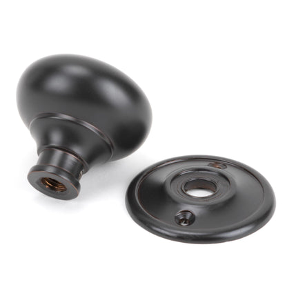 Mushroom Mortice/Rim Knob Set by From The Anvil