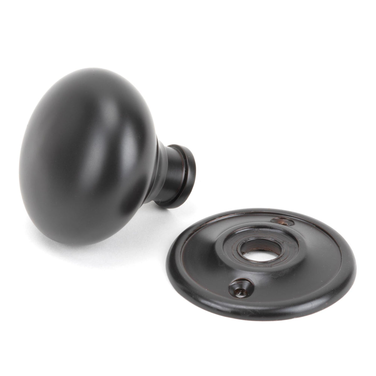 Mushroom Mortice/Rim Knob Set by From The Anvil