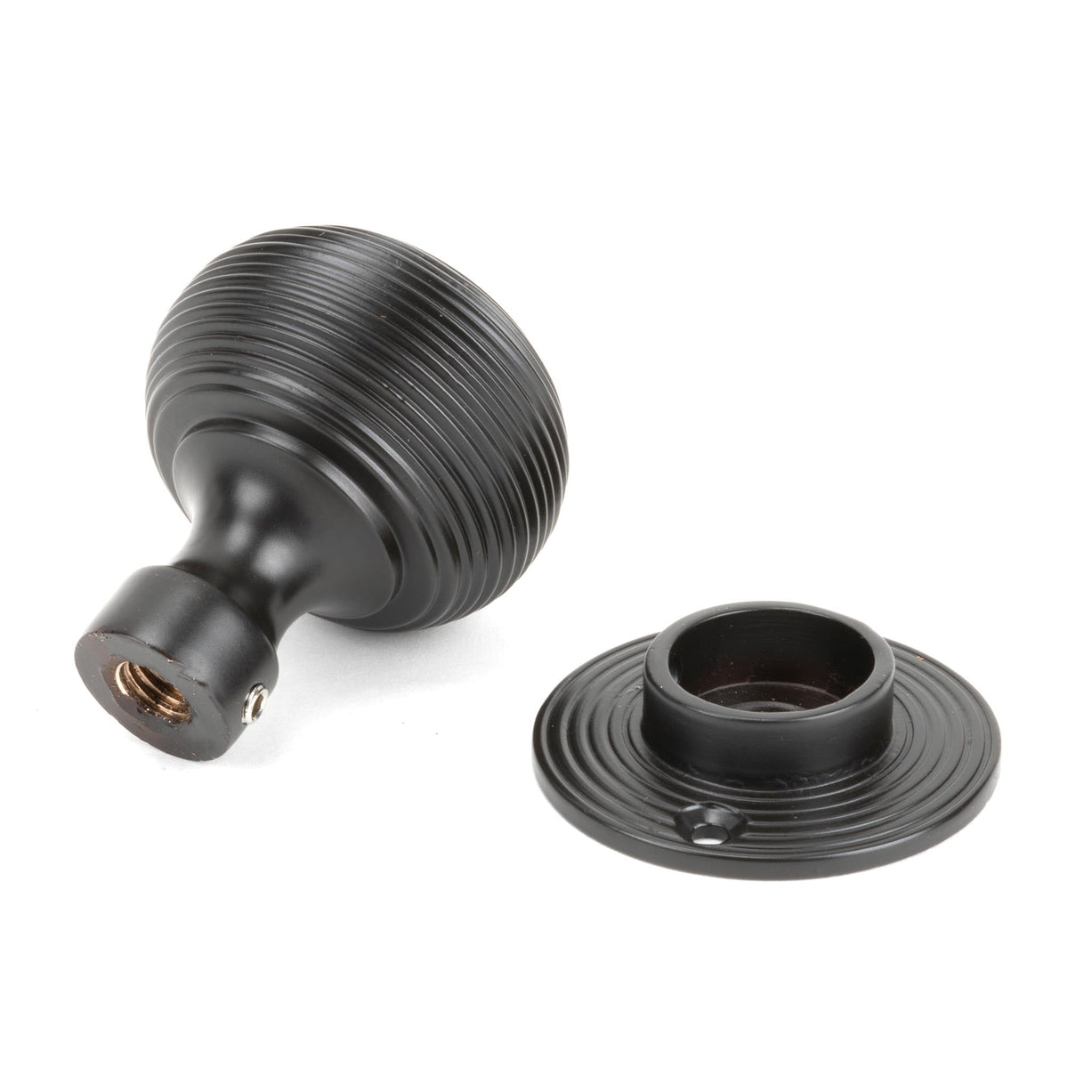 Heavy Beehive Mortice/Rim Knob Set by From The Anvil