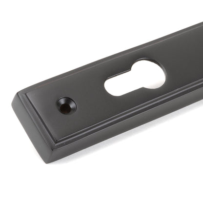 Reeded Slimline Lever Espag. Lock Set by From The Anvil