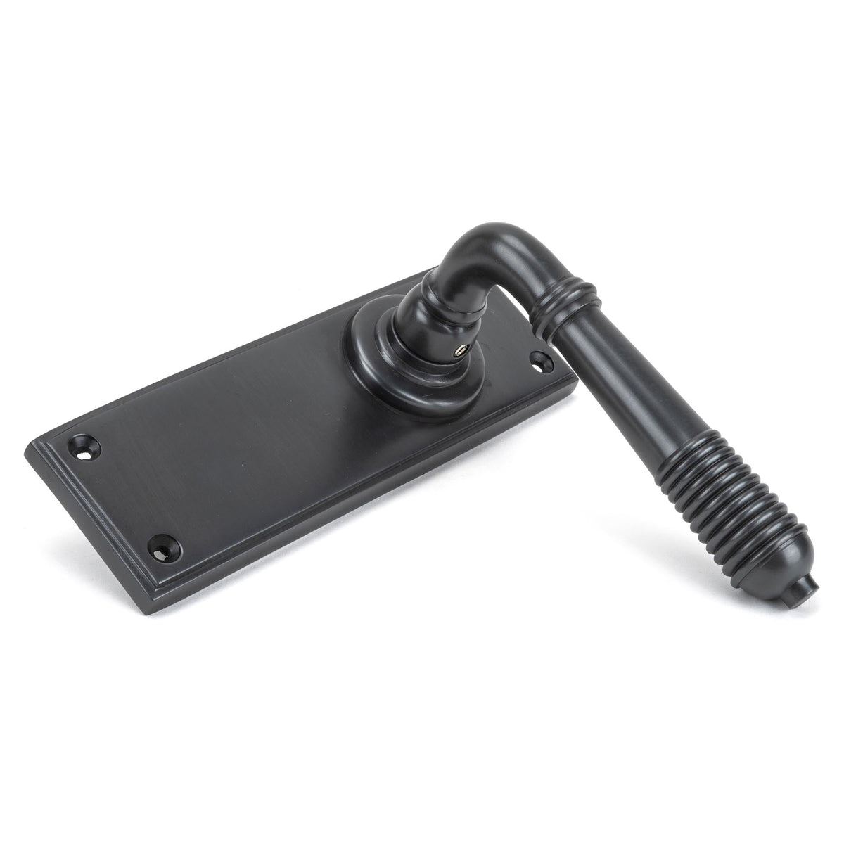 Reeded Lever Latch Set by From The Anvil