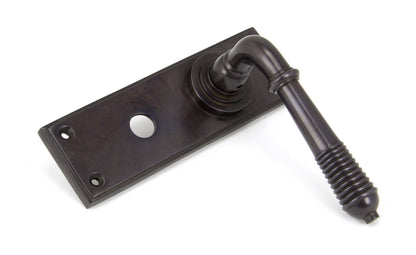 Reeded Lever Bathroom Set by From The Anvil