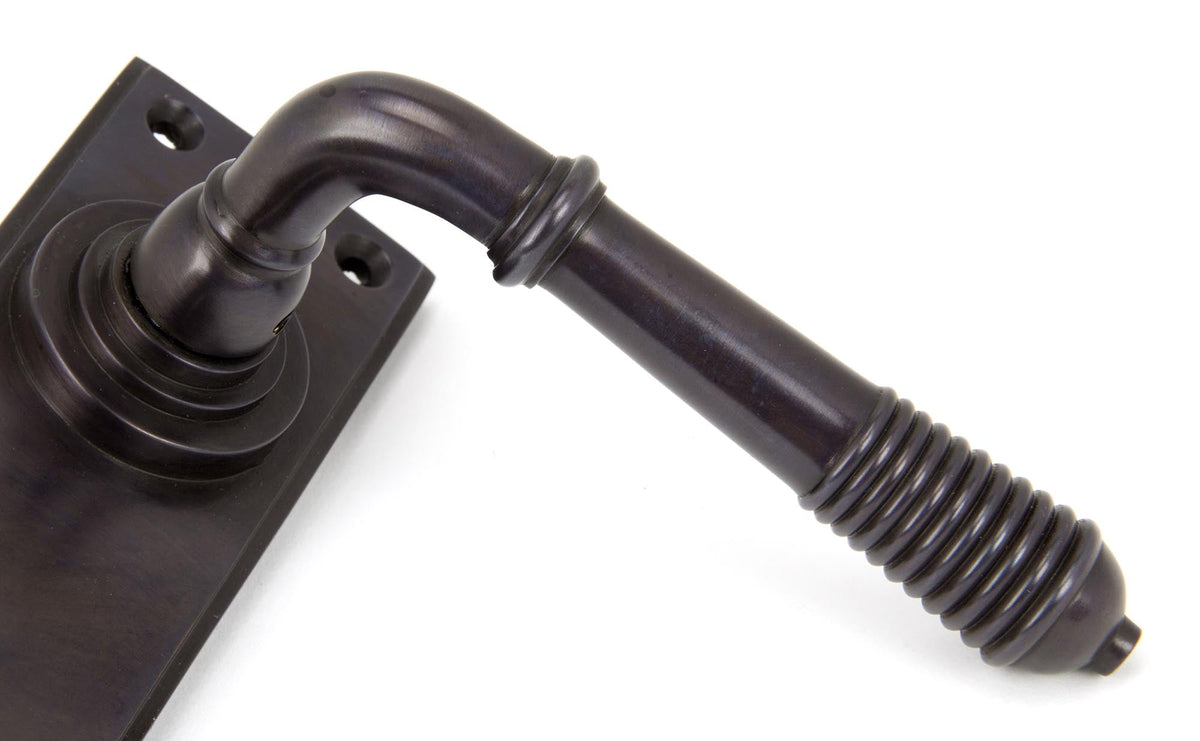 Reeded Lever Bathroom Set by From The Anvil