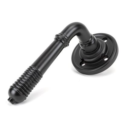 Reeded Lever on Rose Set by From The Anvil