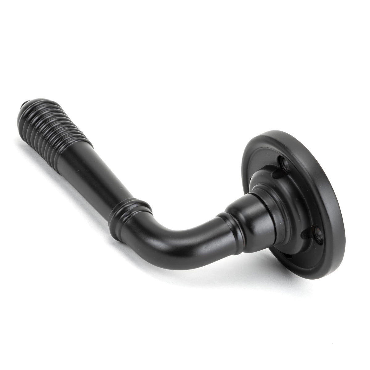 Reeded Lever on Rose Set by From The Anvil