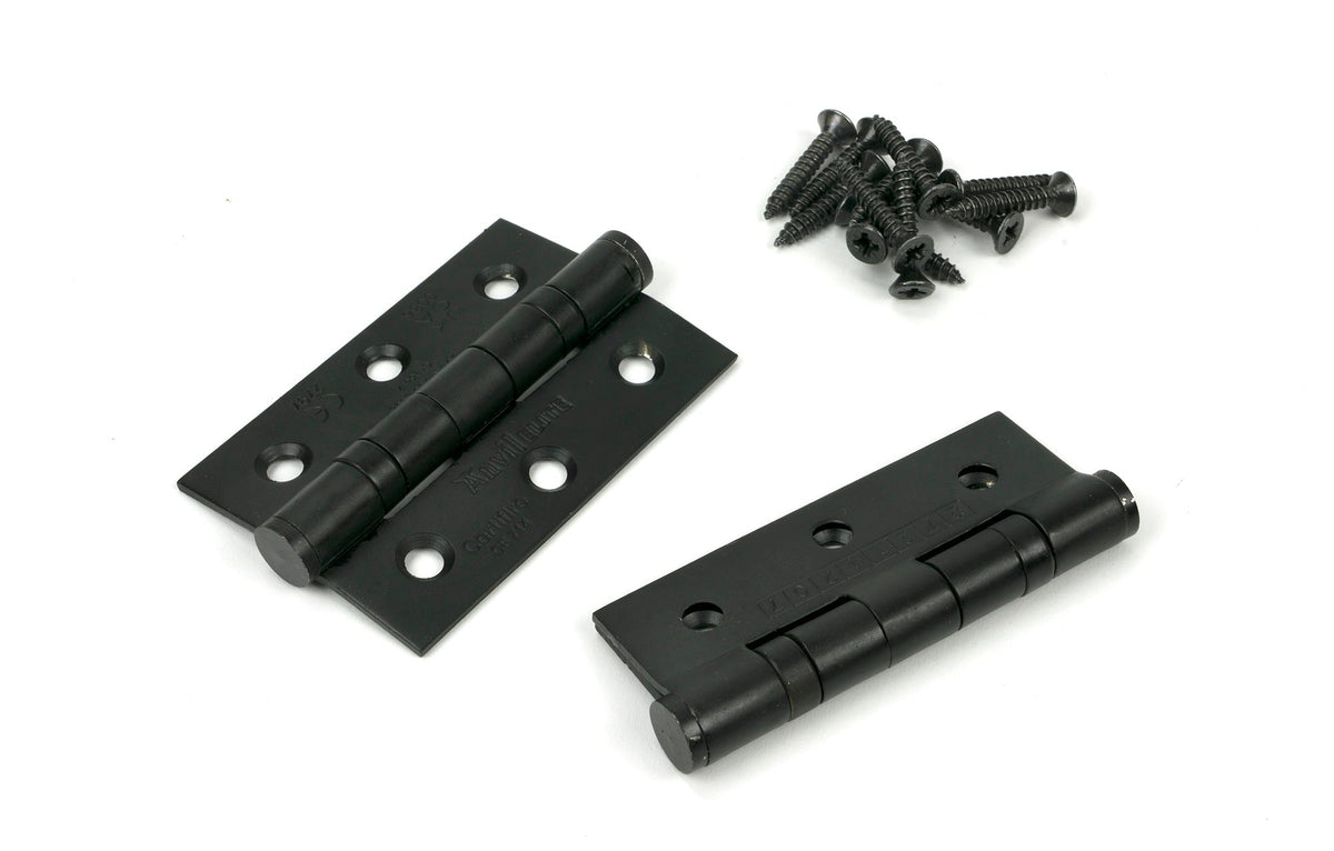 Ball Bearing Butt Hinge (pair) SS by From The Anvil