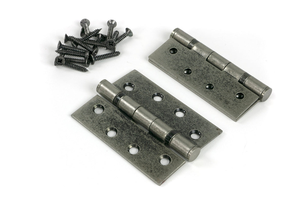 Ball Bearing Butt Hinge (pair) SS by From The Anvil