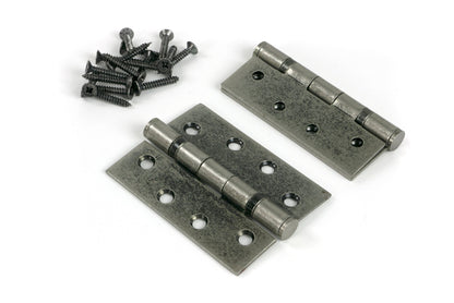 Ball Bearing Butt Hinge (pair) SS by From The Anvil