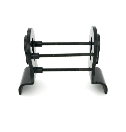 50mm Euro Door Pull (Back to Back Fixings) by From The Anvil