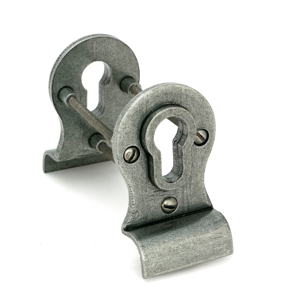 50mm Euro Door Pull (Back to Back Fixings) by From The Anvil