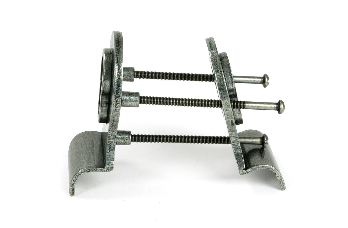 50mm Euro Door Pull (Back to Back Fixings) by From The Anvil