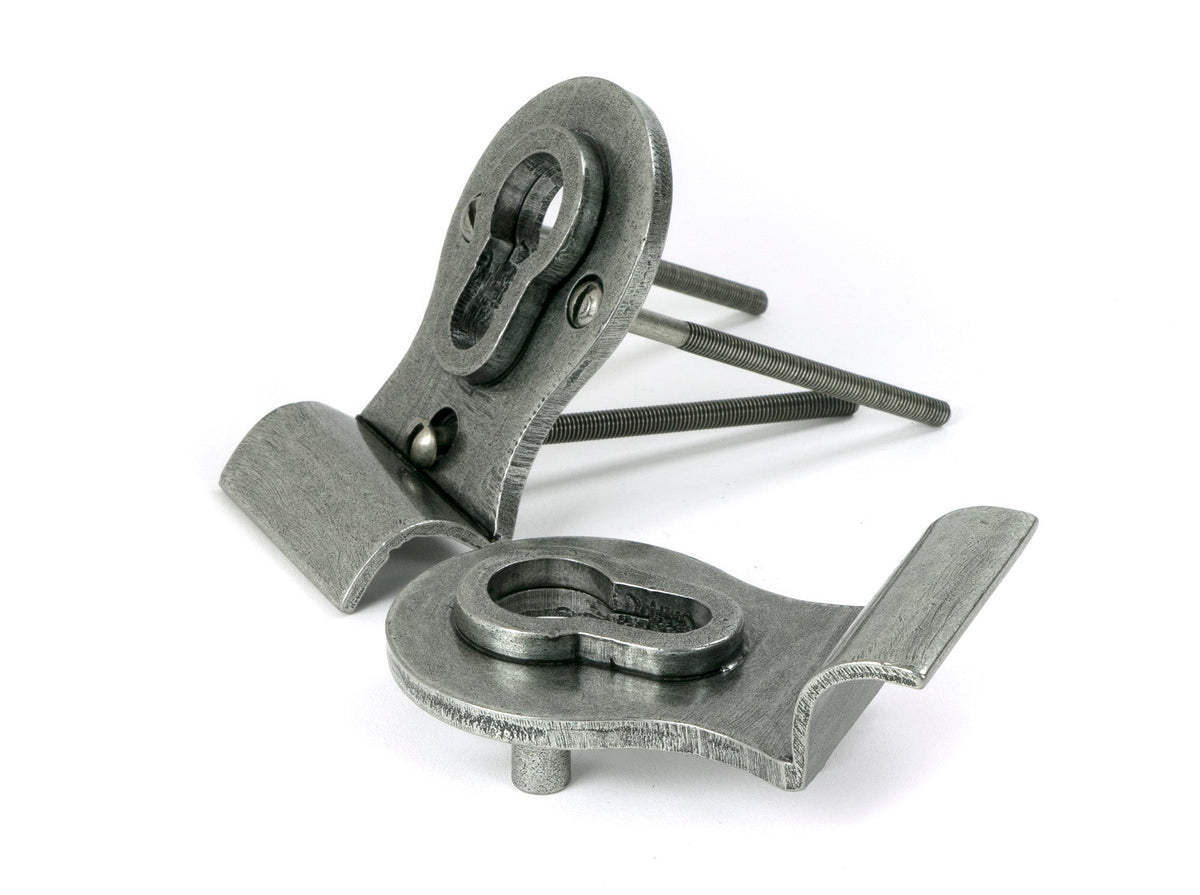 50mm Euro Door Pull (Back to Back Fixings) by From The Anvil