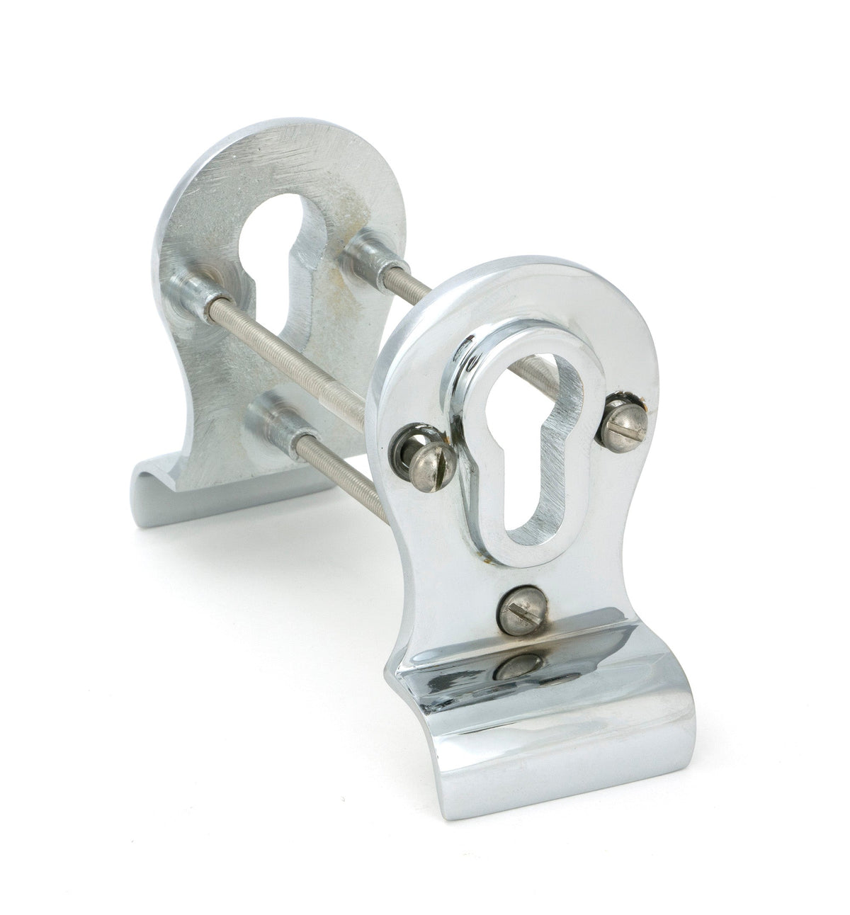 50mm Euro Door Pull (Back to Back Fixings) by From The Anvil