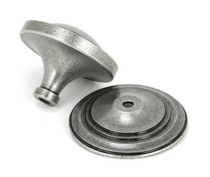 Art Deco Centre Door Knob by From The Anvil