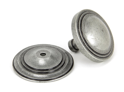 Art Deco Centre Door Knob by From The Anvil