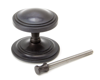 Art Deco Centre Door Knob by From The Anvil