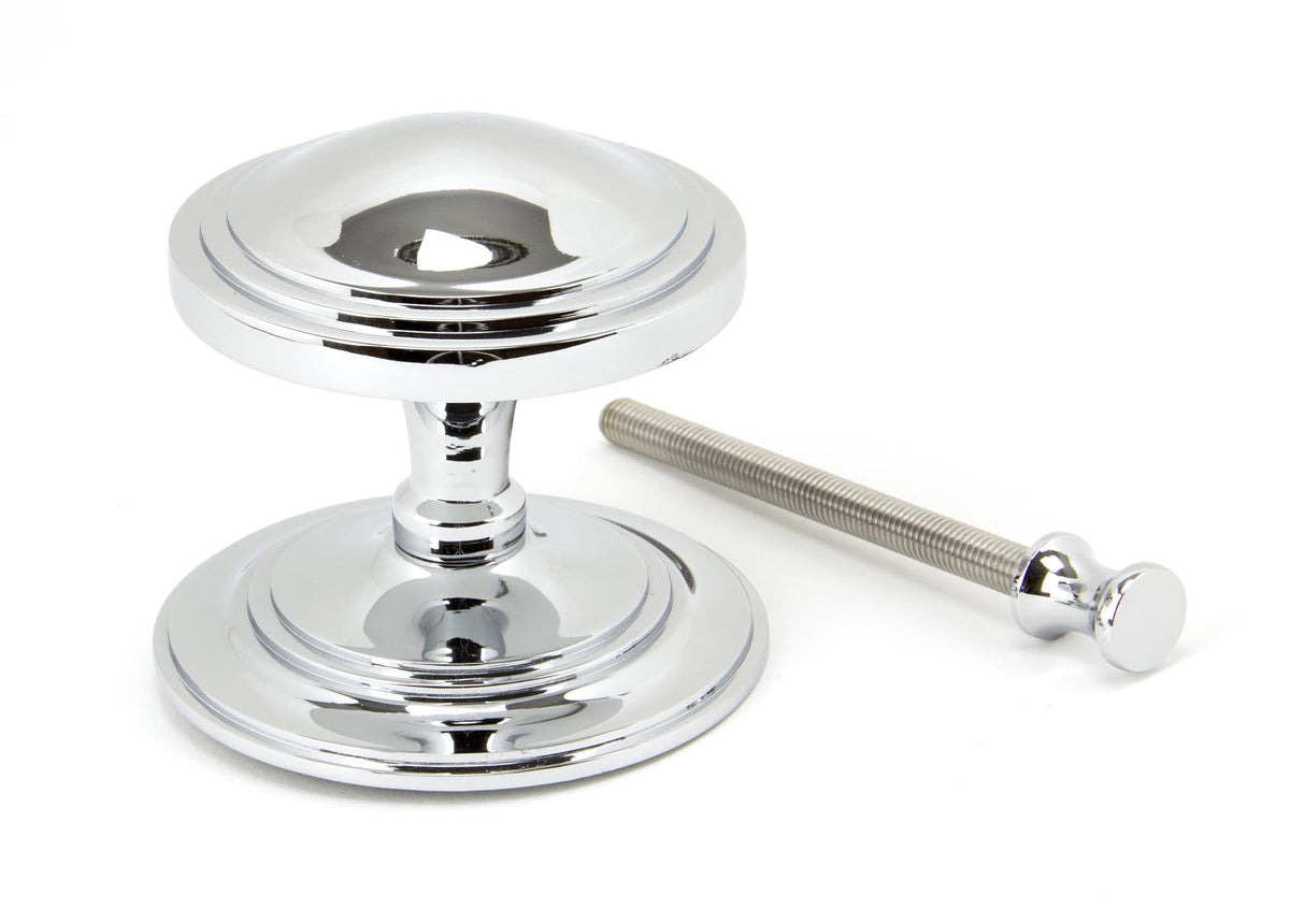 Art Deco Centre Door Knob by From The Anvil
