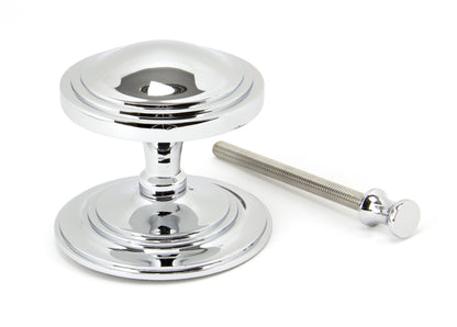 Art Deco Centre Door Knob by From The Anvil