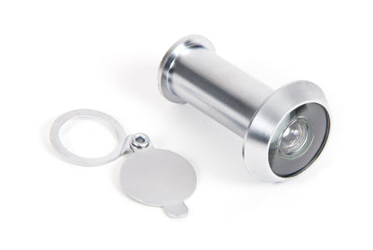 From The Anvil's Satin Chrome Door Viewer 180°