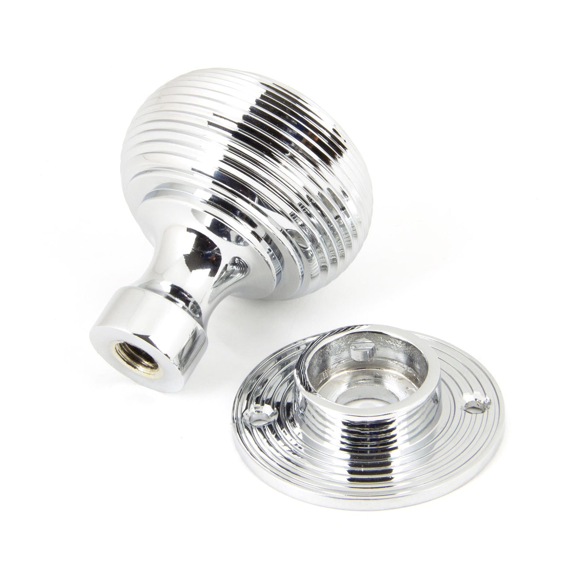 Heavy Beehive Mortice/Rim Knob Set by From The Anvil