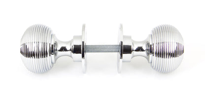 Heavy Beehive Mortice/Rim Knob Set by From The Anvil
