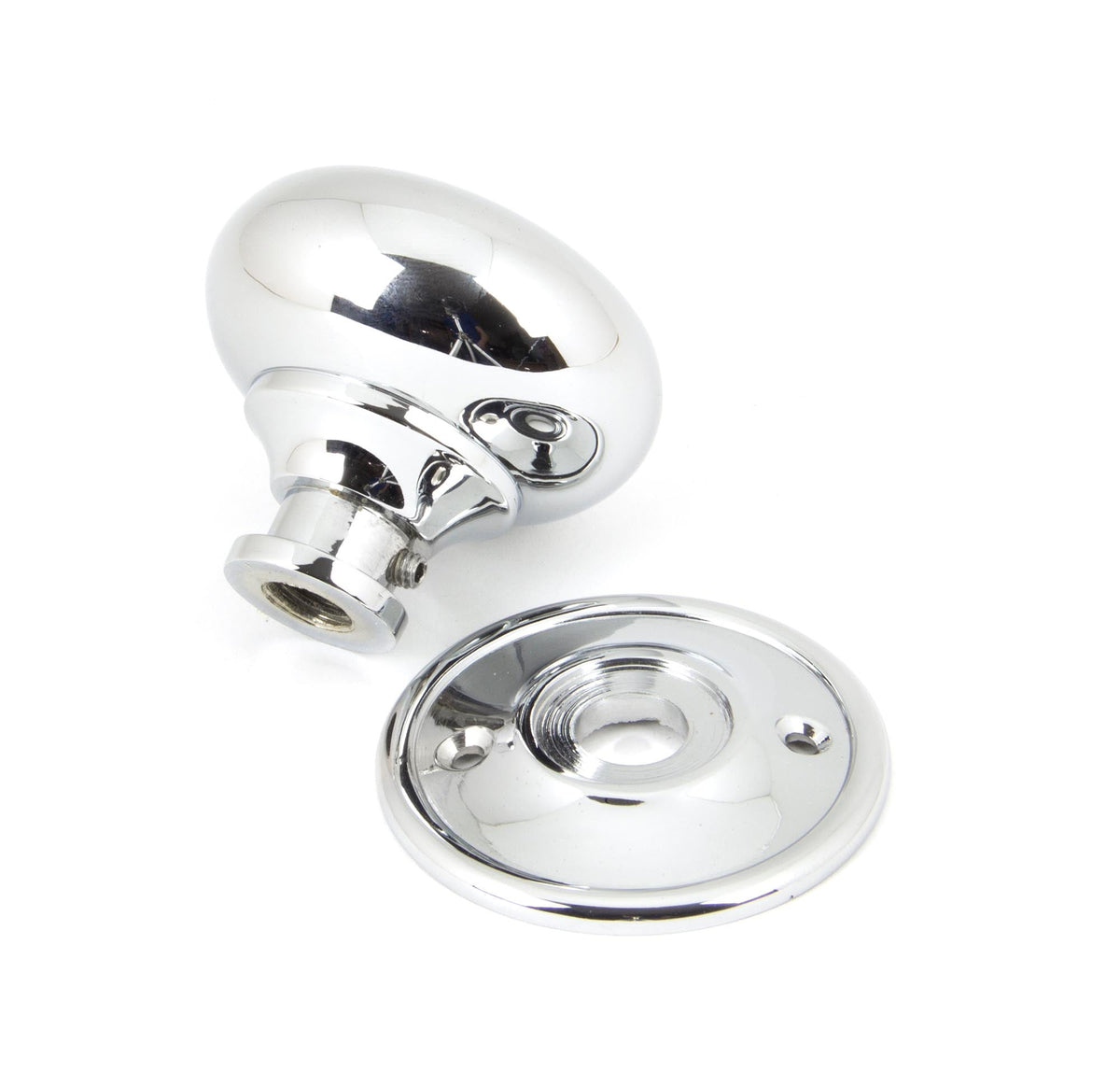 Mushroom Mortice/Rim Knob Set by From The Anvil