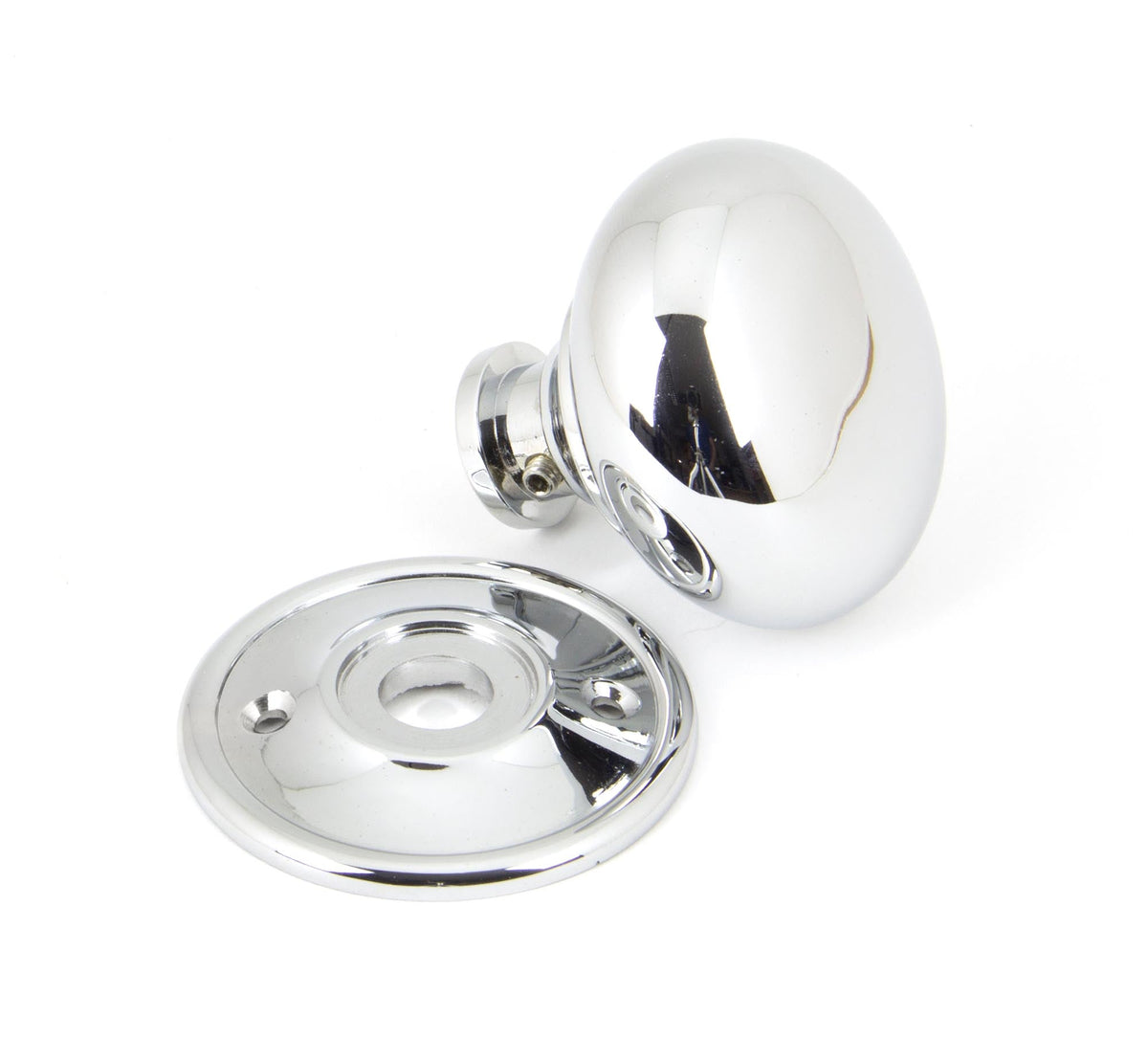 Mushroom Mortice/Rim Knob Set by From The Anvil