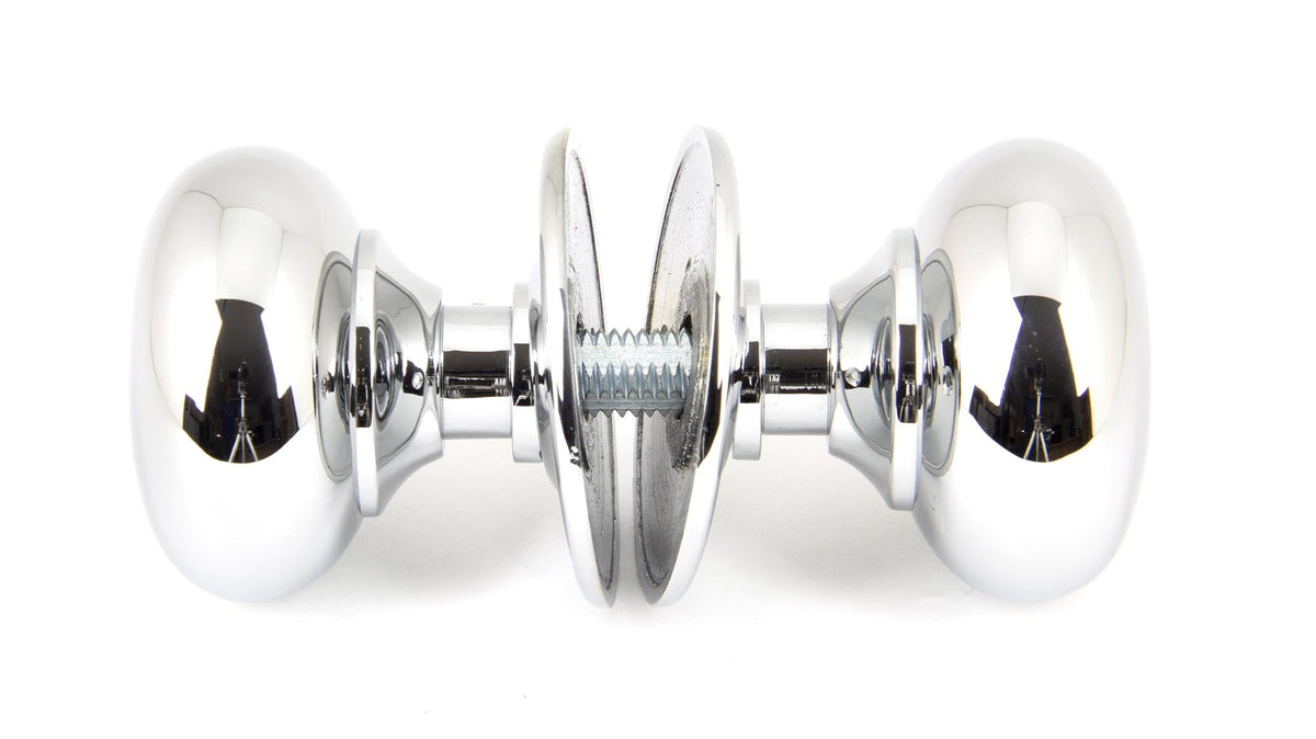 Mushroom Mortice/Rim Knob Set by From The Anvil