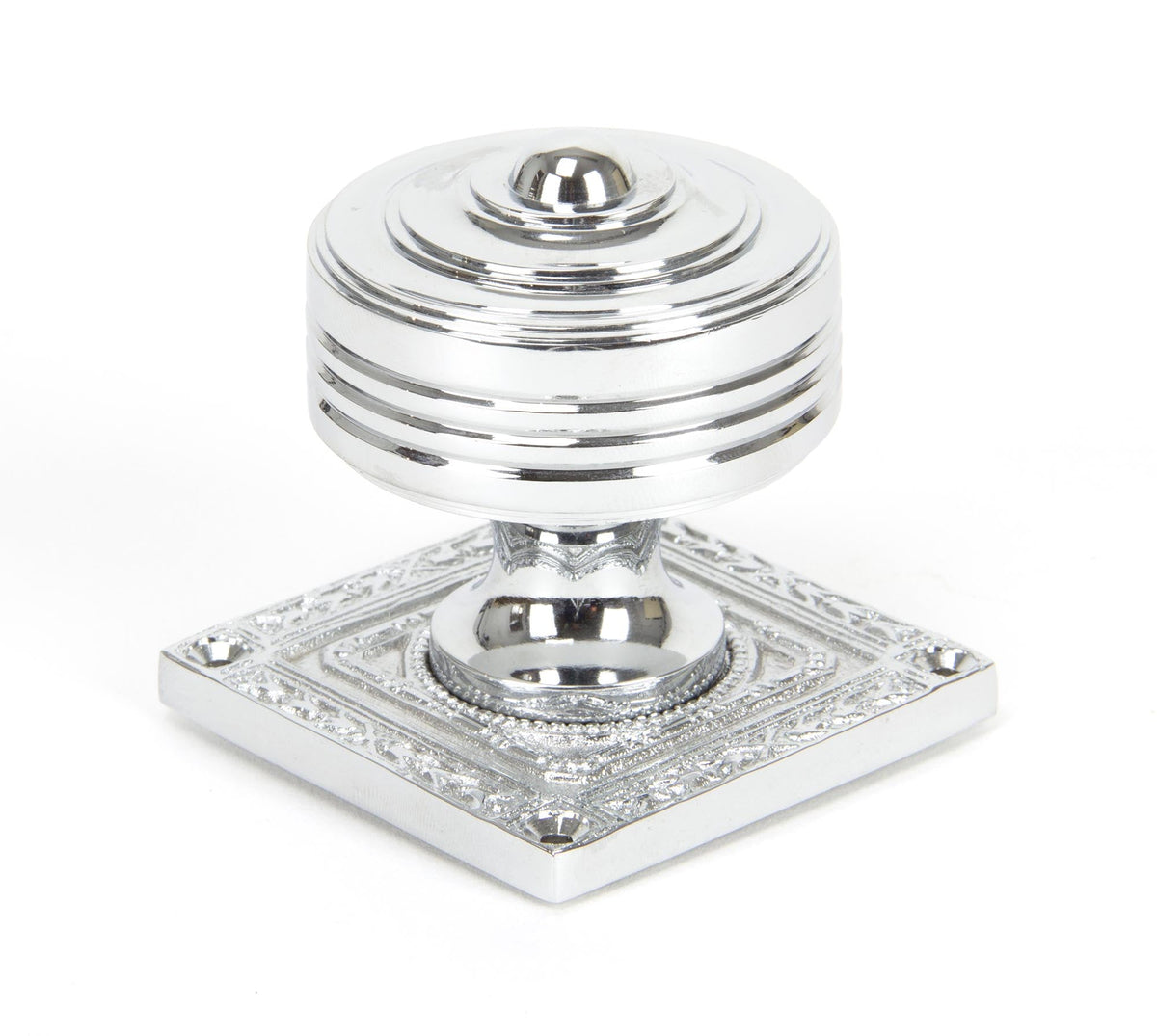 Tewkesbury Square Mortice Knob Set by From The Anvil
