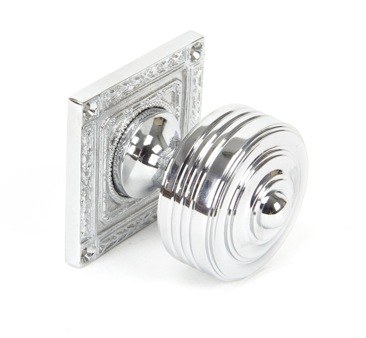 Tewkesbury Square Mortice Knob Set by From The Anvil