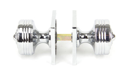 Tewkesbury Square Mortice Knob Set by From The Anvil