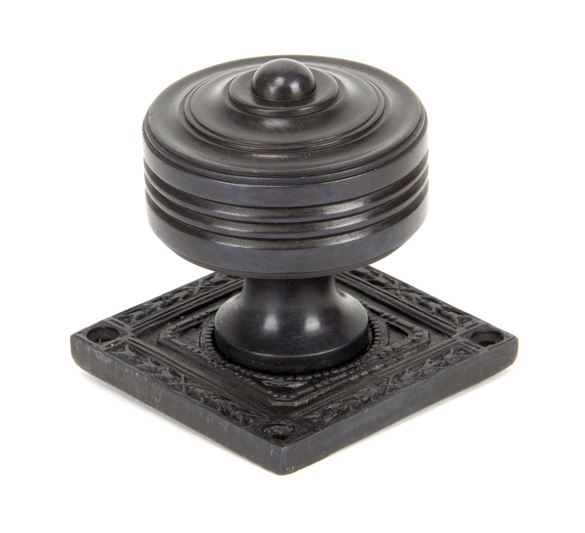 Tewkesbury Square Mortice Knob Set by From The Anvil