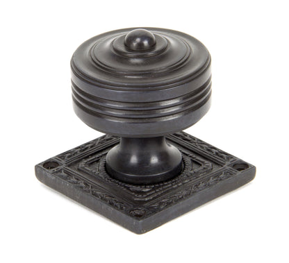Tewkesbury Square Mortice Knob Set by From The Anvil